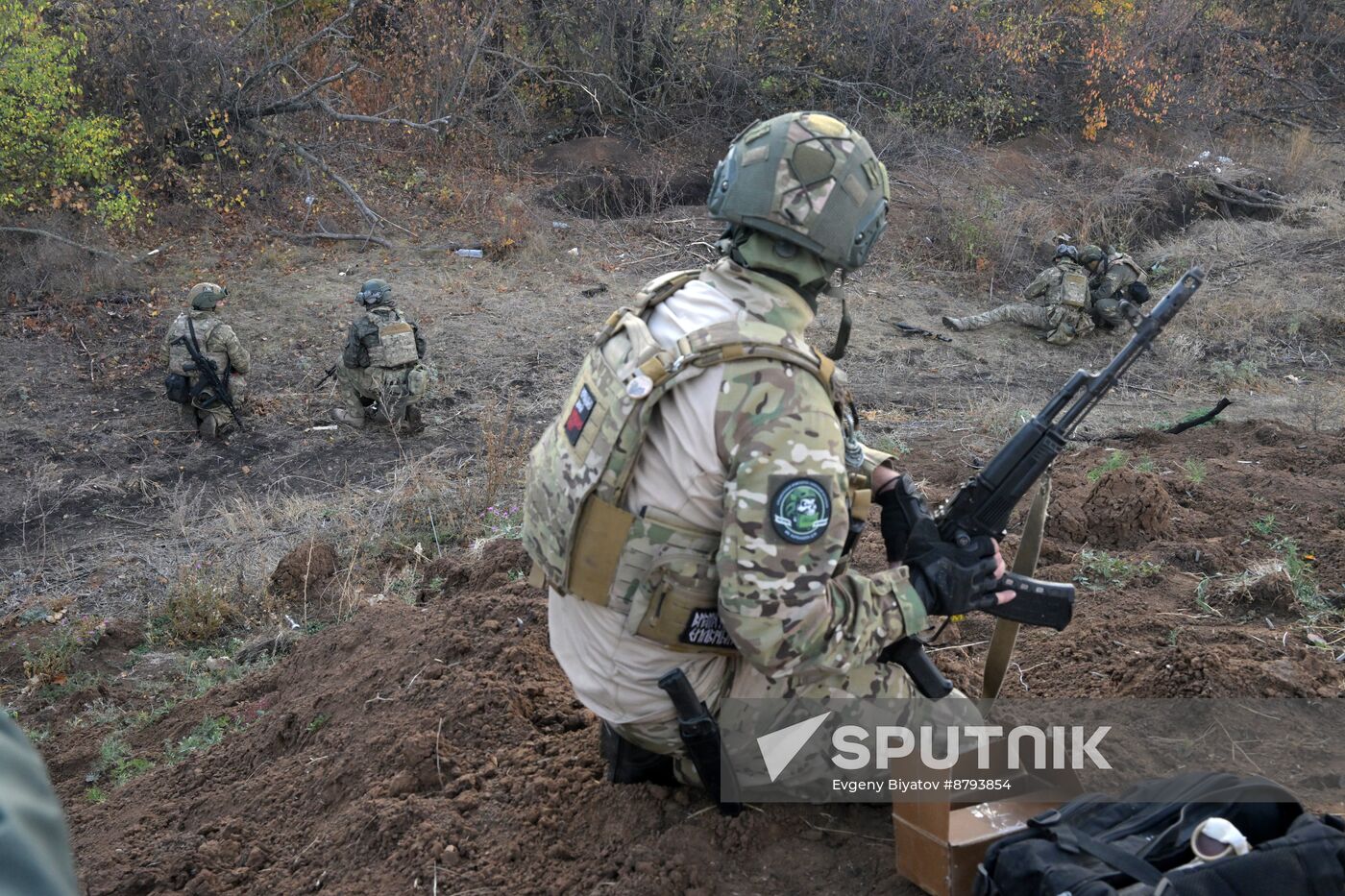 Russia Ukraine Military Operation Engineer Unit