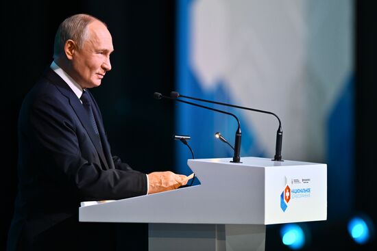 Russia Putin National Healthcare Congress