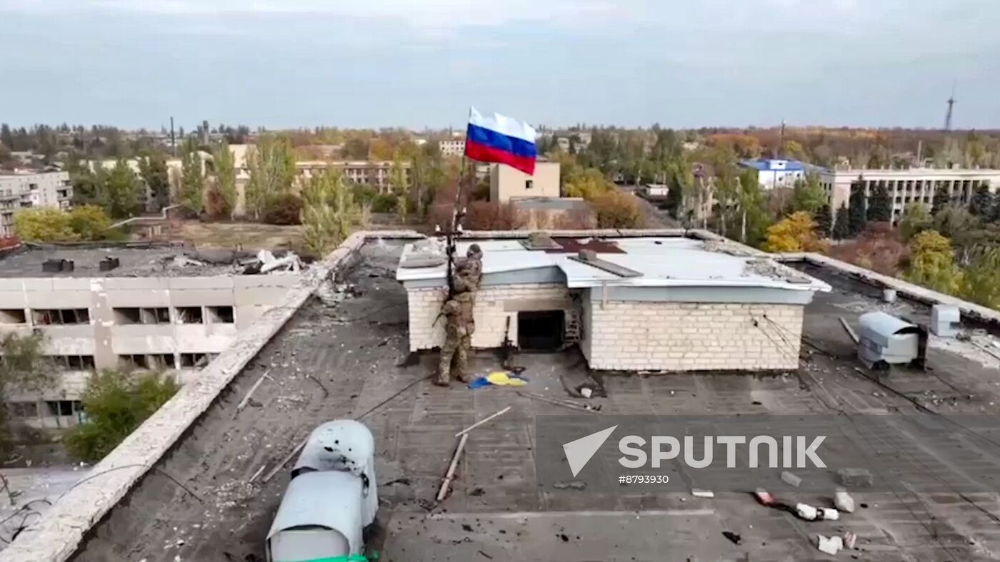 Russia Ukraine Military Operation Selidovo