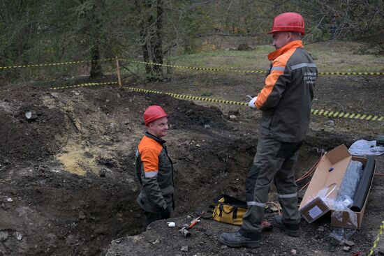 Russia LPR Electric Networks Restoration