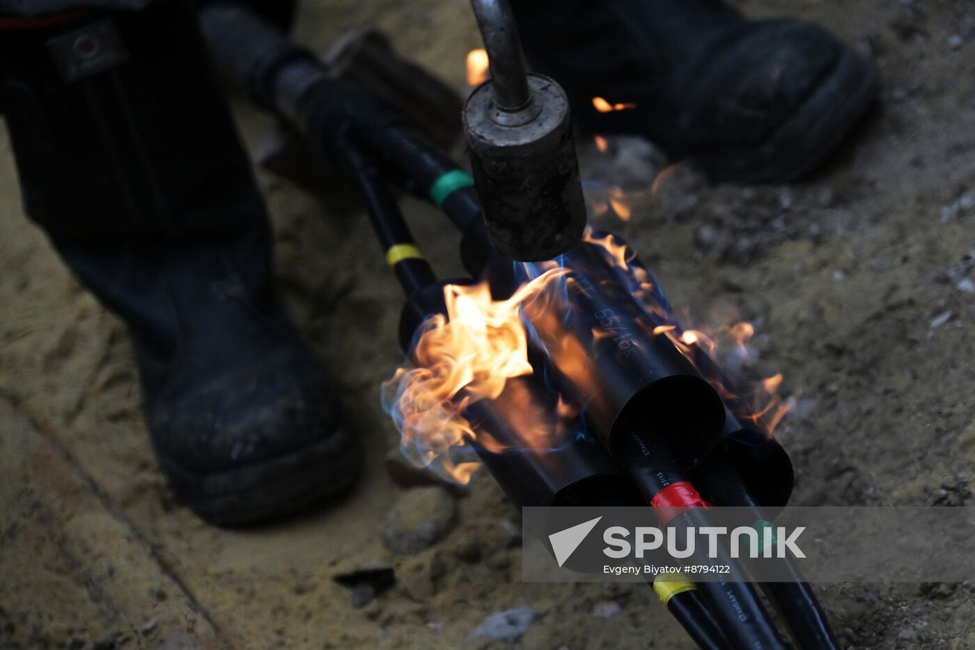 Russia LPR Electric Networks Restoration