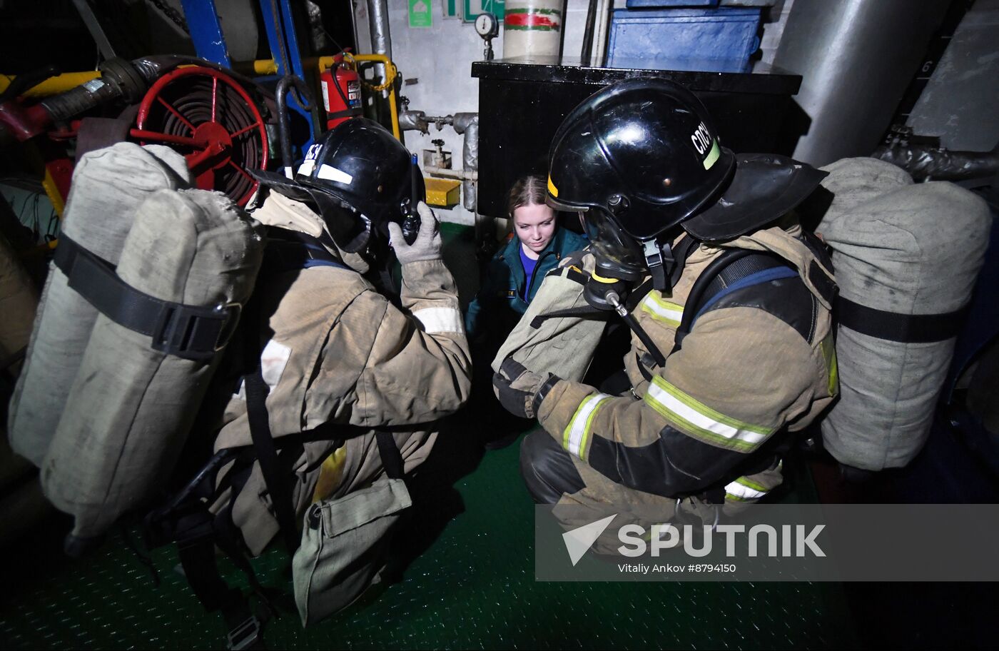 Russia Fire Drills