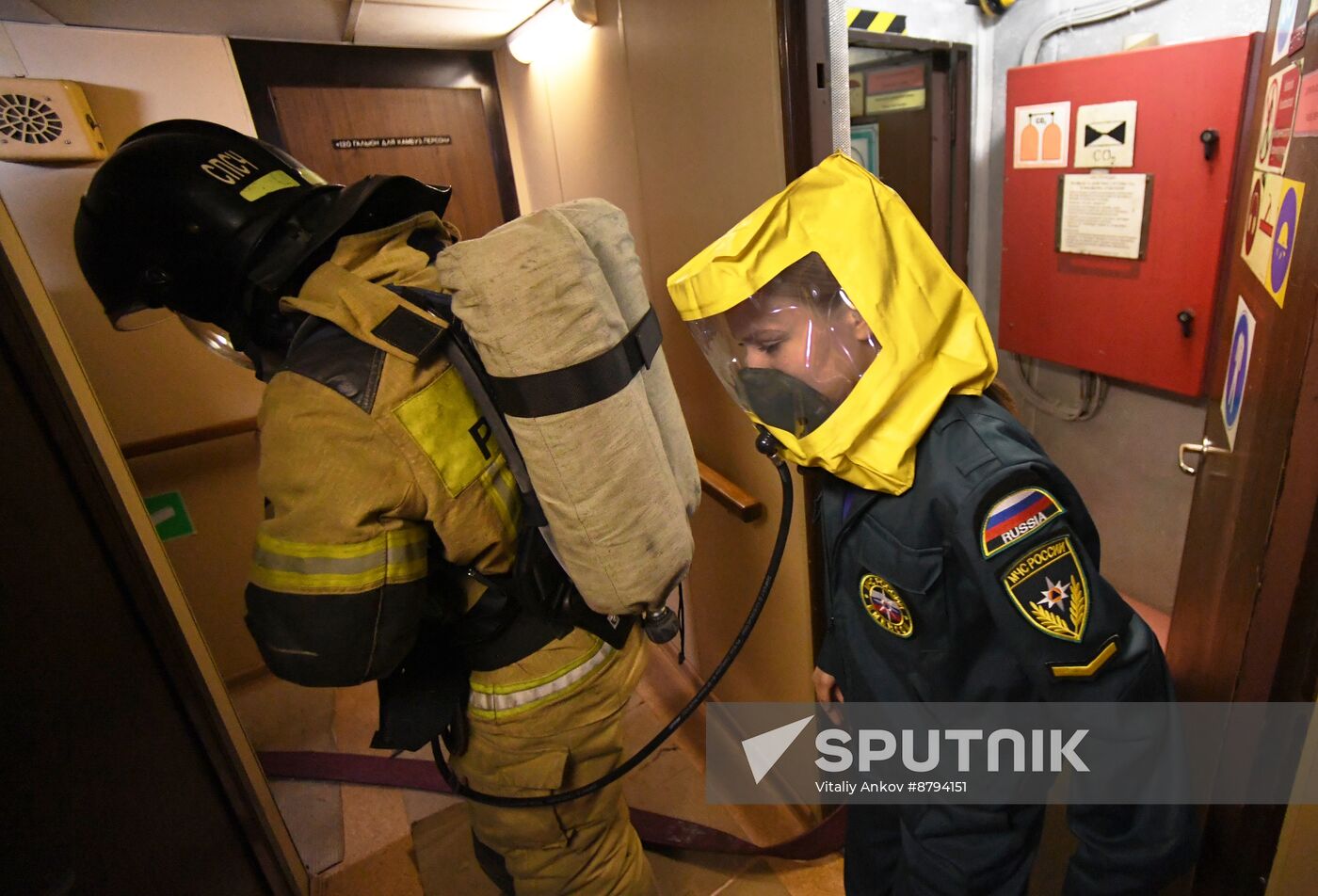 Russia Fire Drills