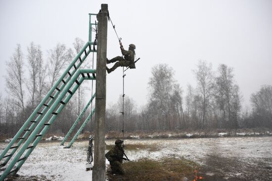 Russia Cadets Military Exercise