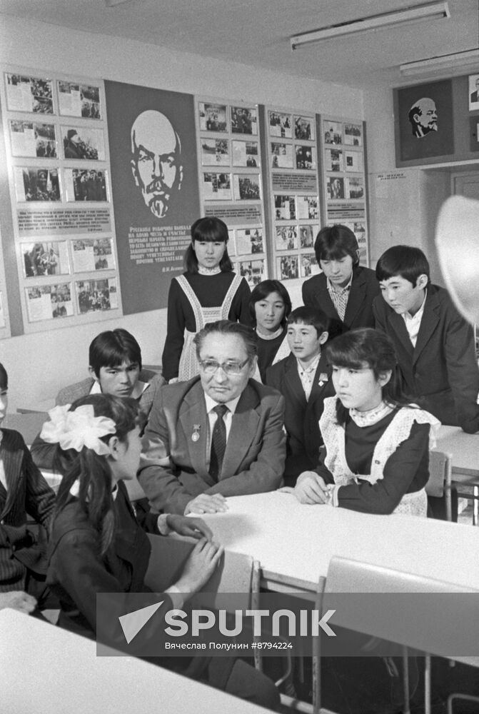 People's Teacher of the USSR Kumash Nurgaliyev