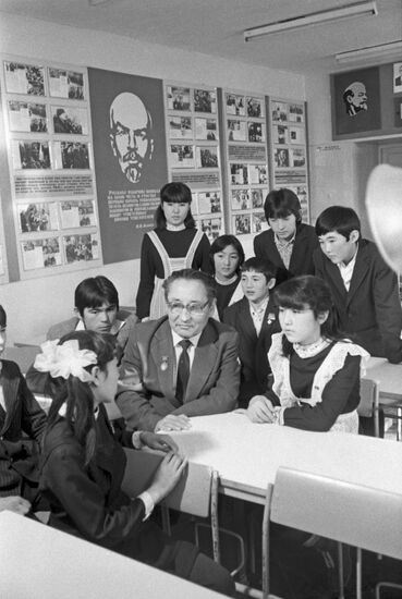People's Teacher of the USSR Kumash Nurgaliyev