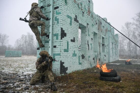 Russia Cadets Military Exercise