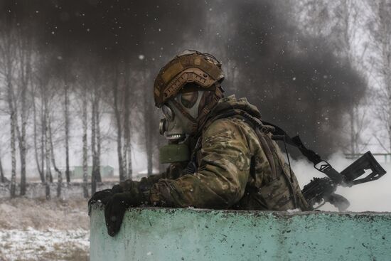 Russia Cadets Military Exercise