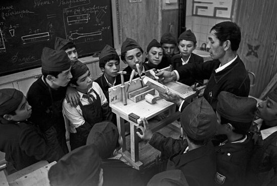 Secondary school in Tashkent