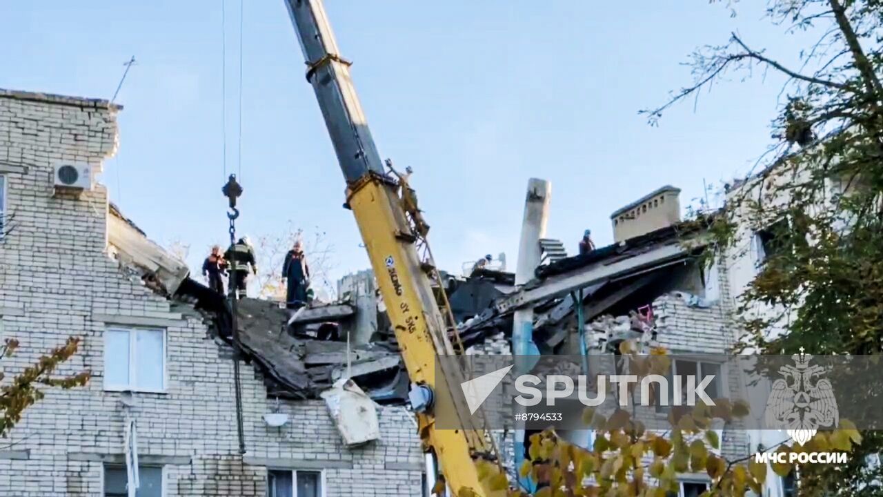 Russia Gas Explosion