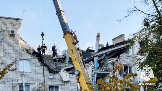 Russia Gas Explosion