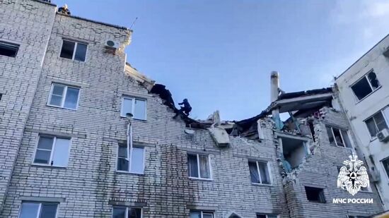Russia Gas Explosion