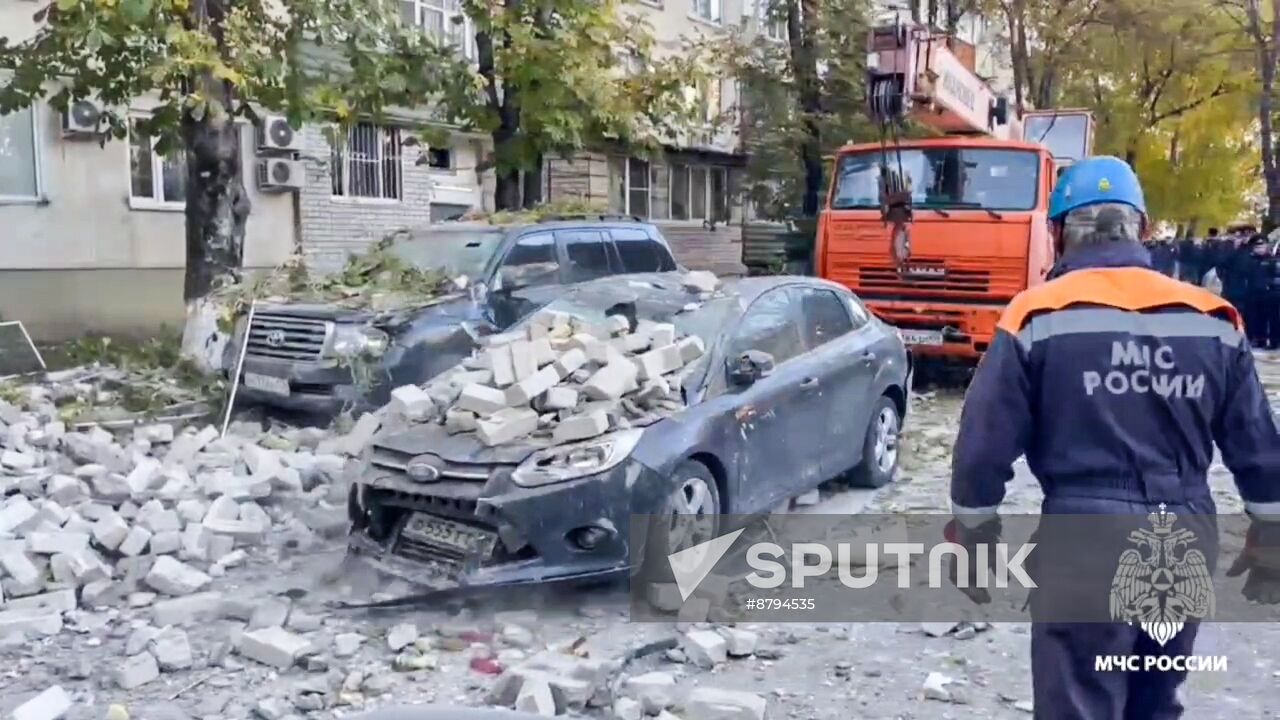 Russia Gas Explosion