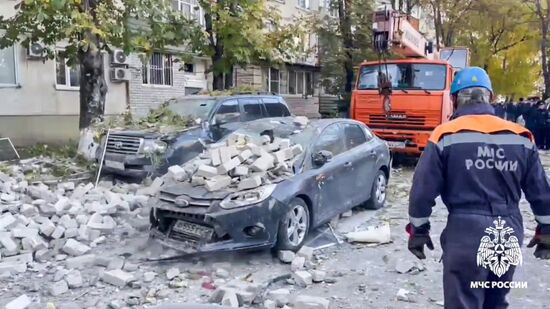 Russia Gas Explosion