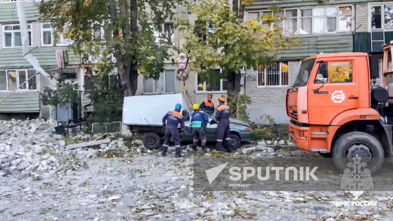 Russia Gas Explosion