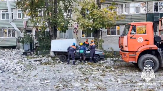 Russia Gas Explosion