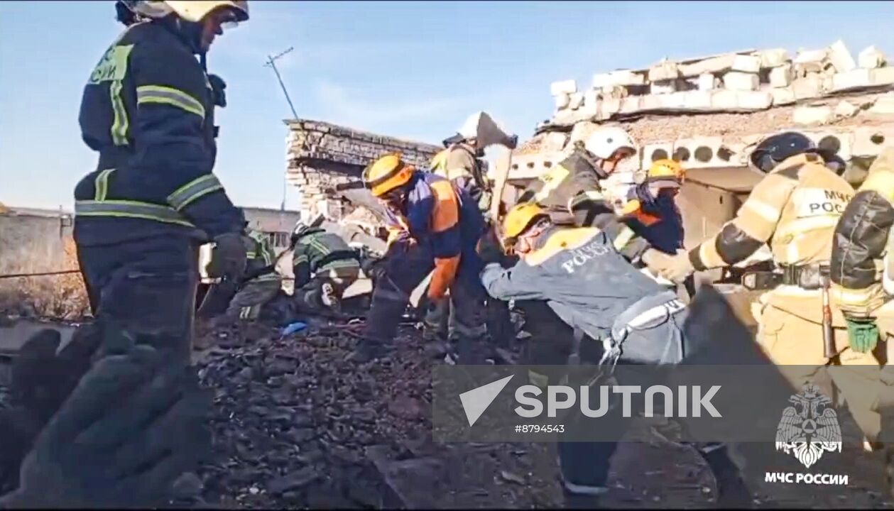 Russia Gas Explosion