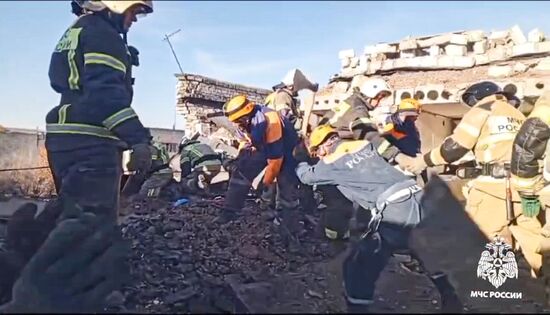Russia Gas Explosion