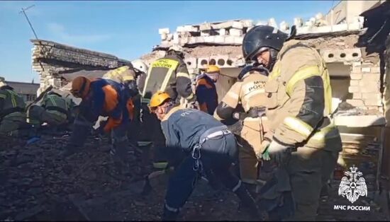 Russia Gas Explosion