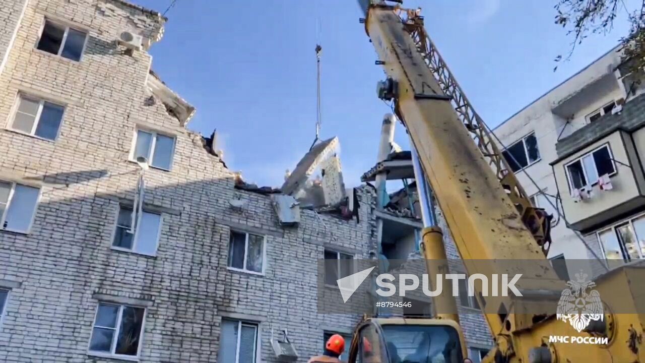 Russia Gas Explosion