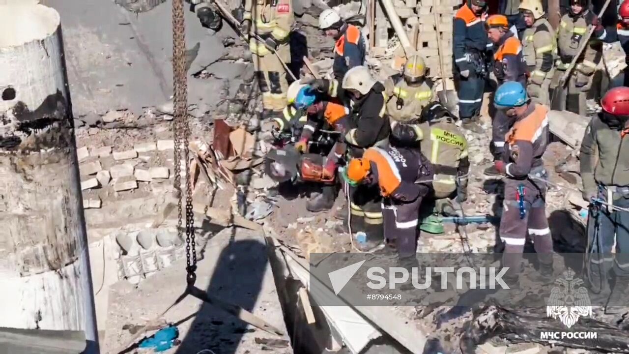 Russia Gas Explosion