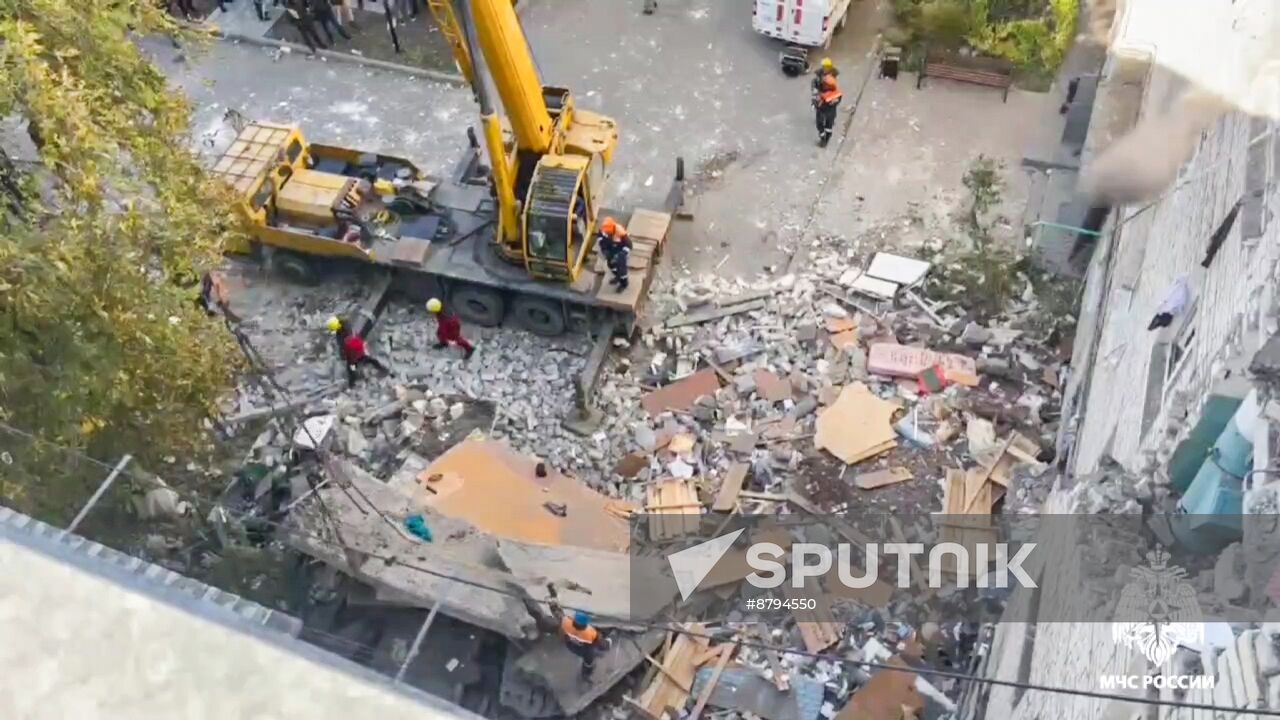 Russia Gas Explosion