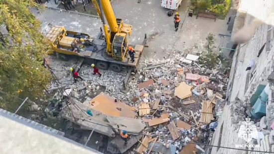Russia Gas Explosion