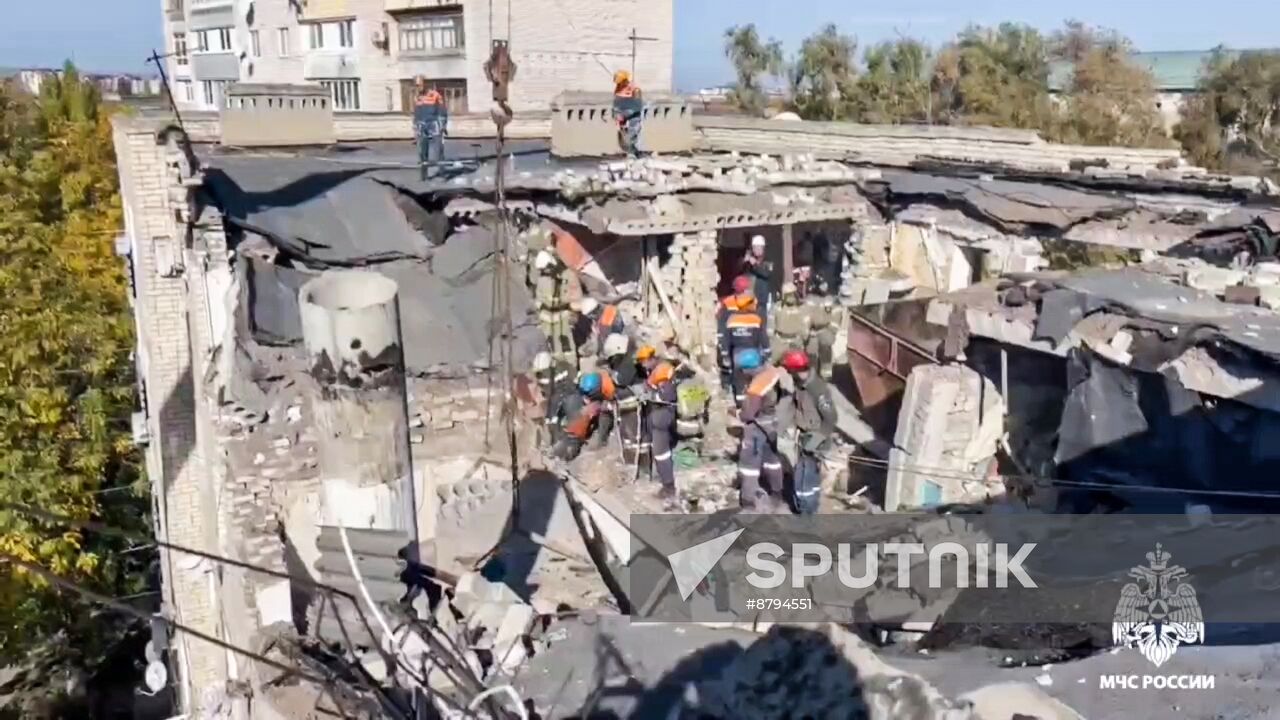 Russia Gas Explosion