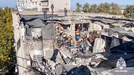 Russia Gas Explosion