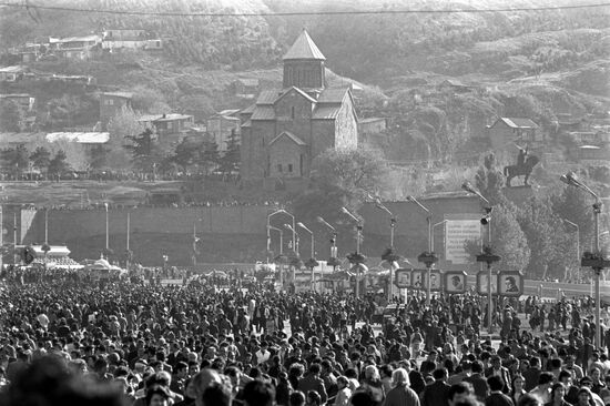 Tbilisoba annual festival in Old Tbilisi