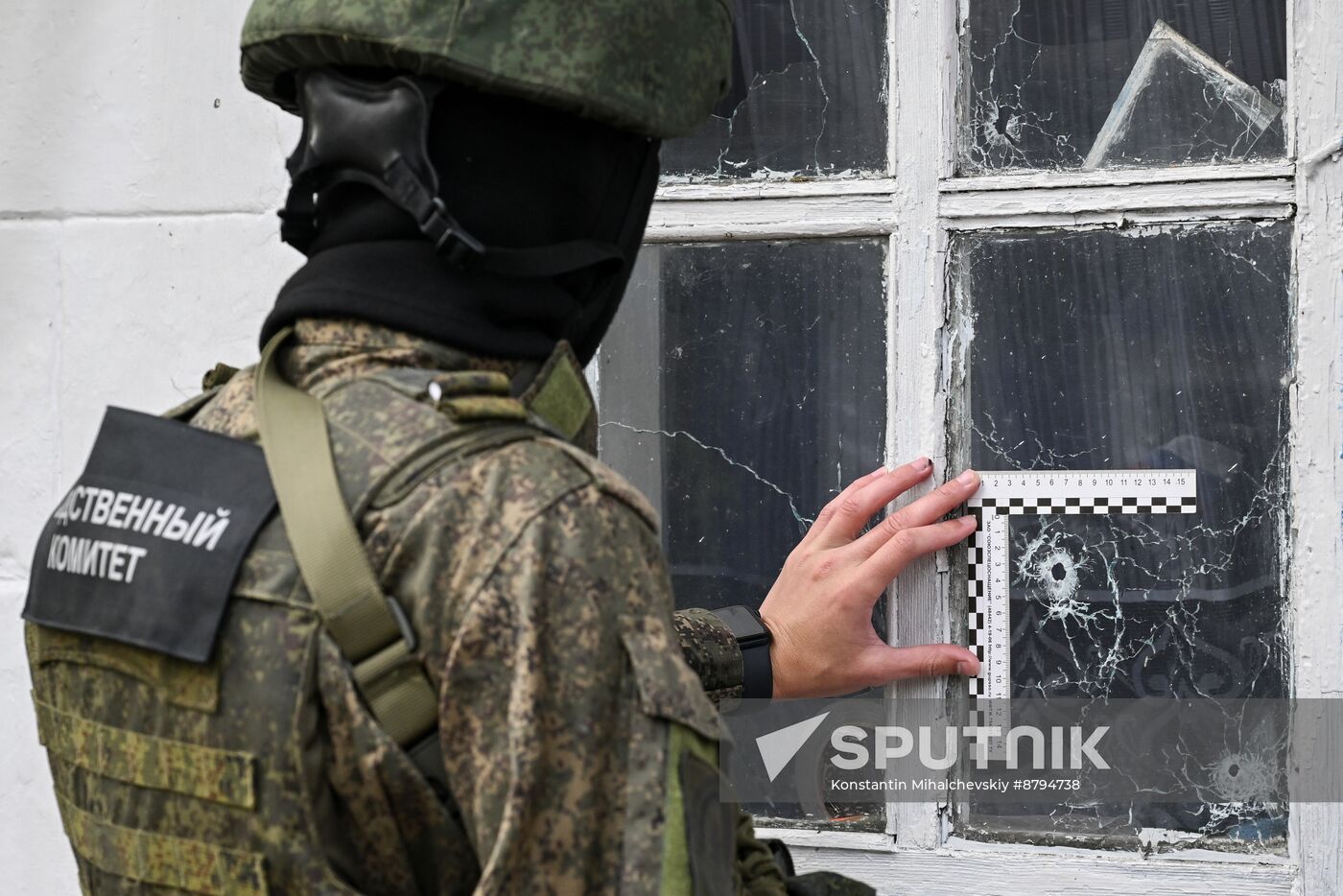 Russia Ukraine Zaporozhye Region Shelling