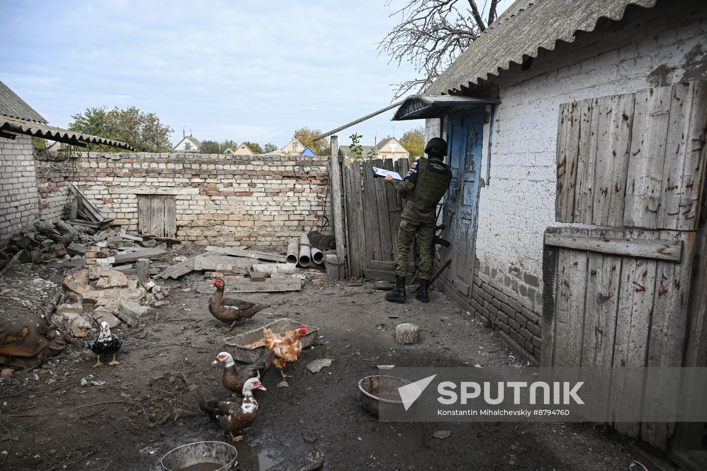 Russia Ukraine Zaporozhye Region Shelling