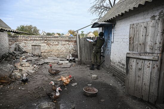 Russia Ukraine Zaporozhye Region Shelling