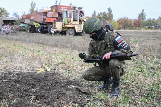 Russia Ukraine Zaporozhye Region Shelling