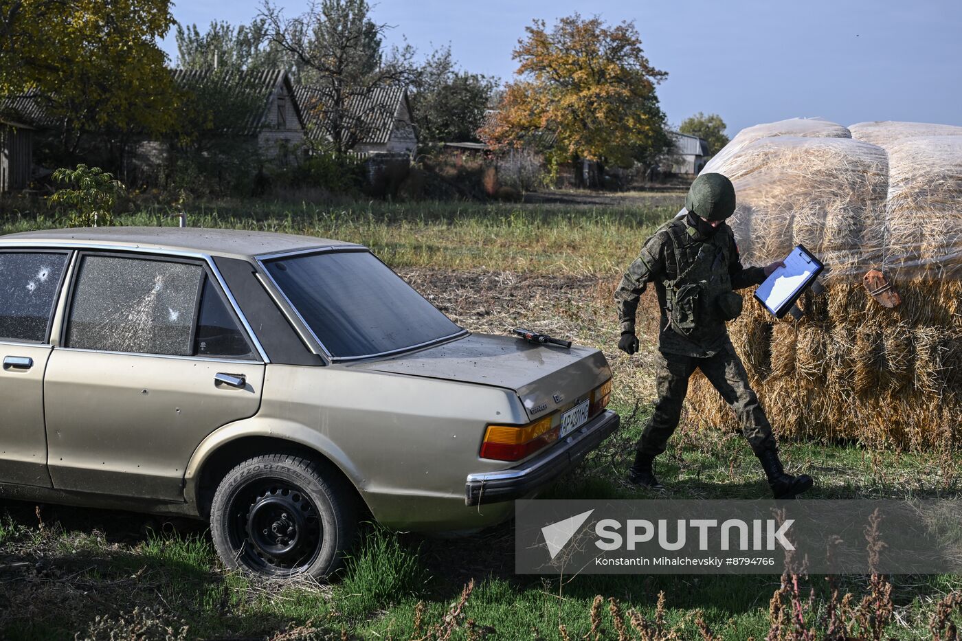 Russia Ukraine Zaporozhye Region Shelling