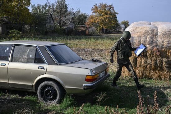 Russia Ukraine Zaporozhye Region Shelling