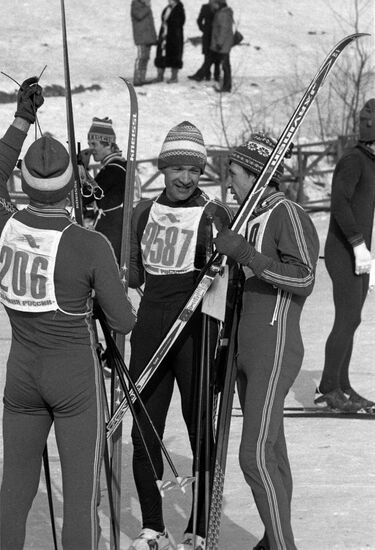 Ski Track of Russia-84 Union Competition
