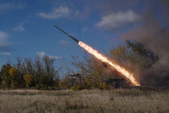 Russia Ukraine Military Operation Artillery Unit