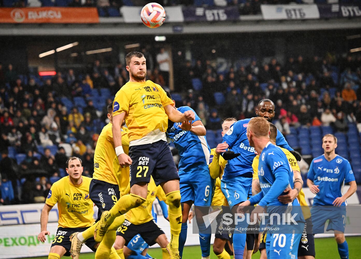 Russia Soccer Premier-League Dynamo - Rostov