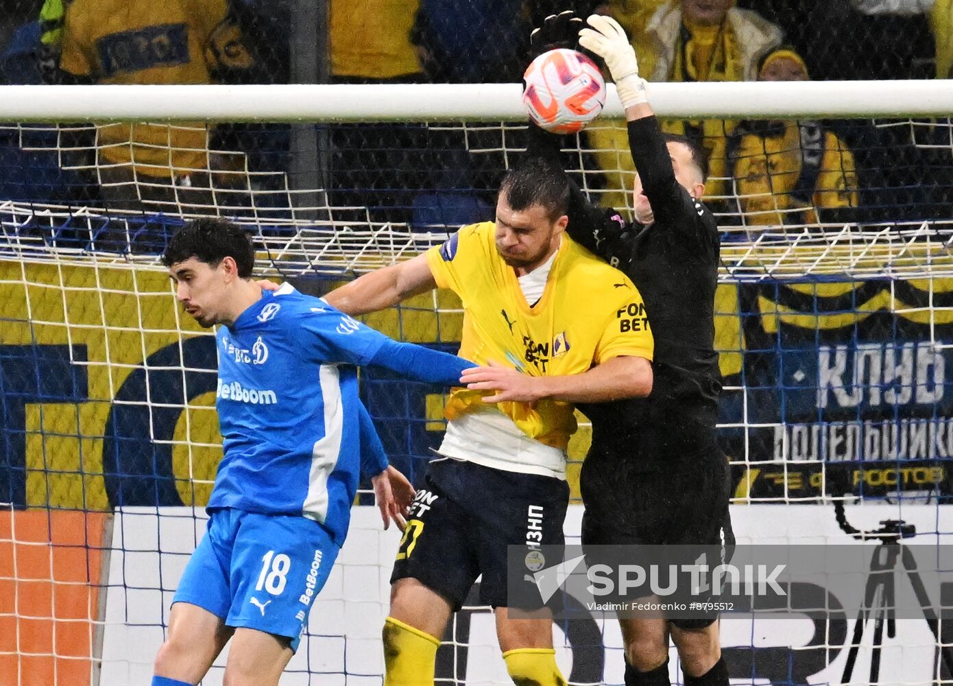 Russia Soccer Premier-League Dynamo - Rostov