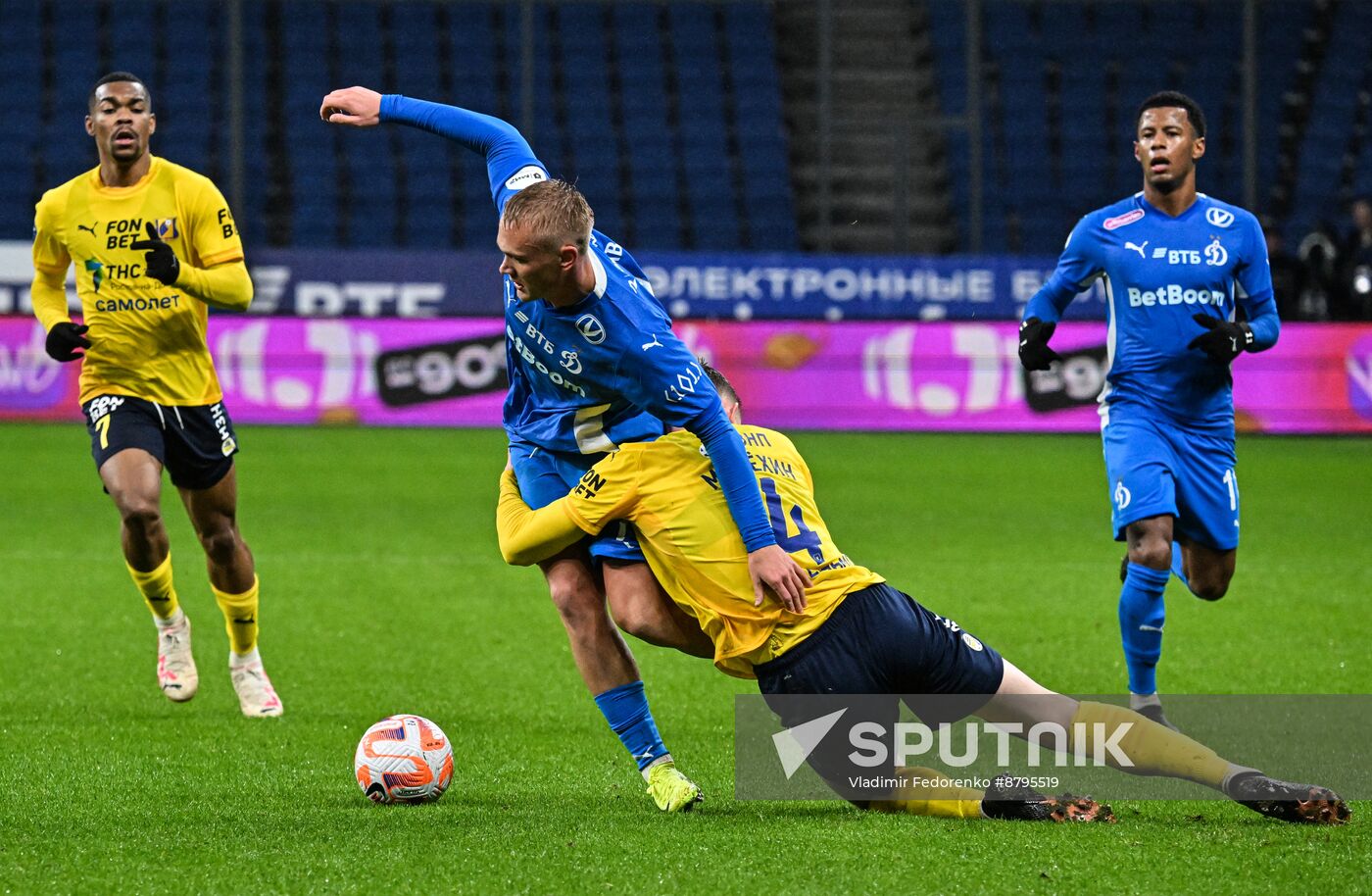 Russia Soccer Premier-League Dynamo - Rostov