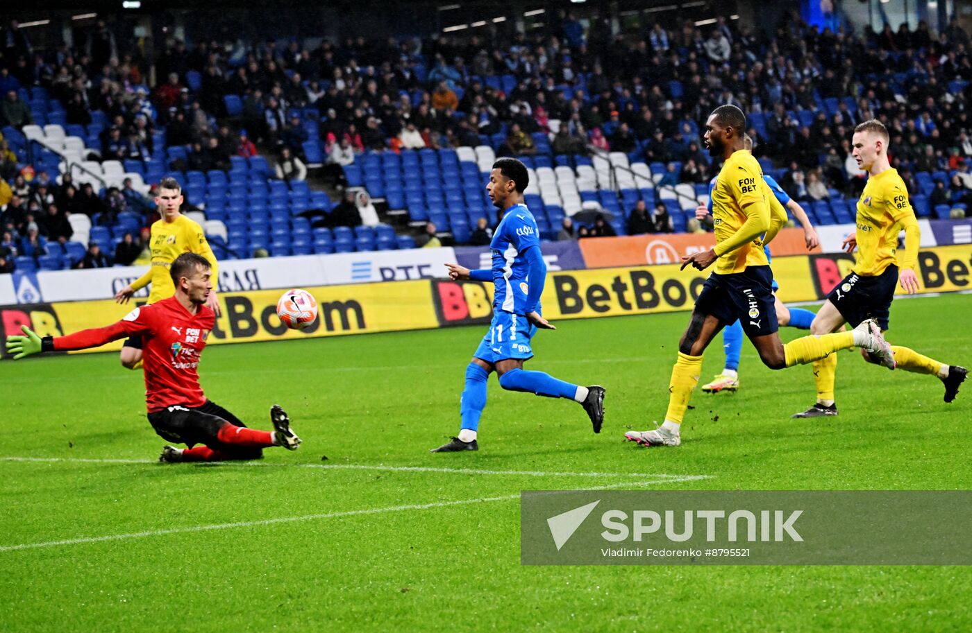 Russia Soccer Premier-League Dynamo - Rostov