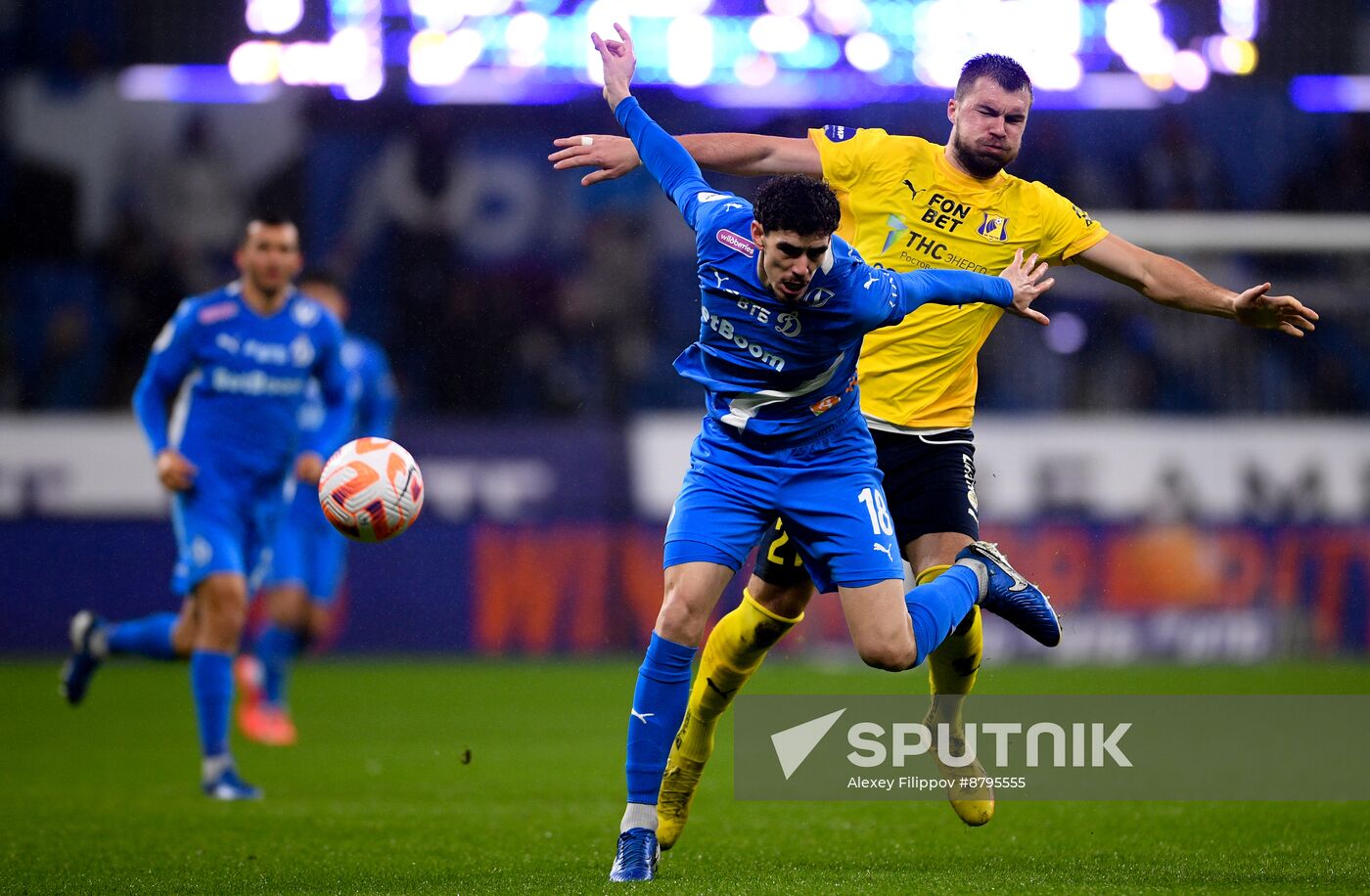 Russia Soccer Premier-League Dynamo - Rostov