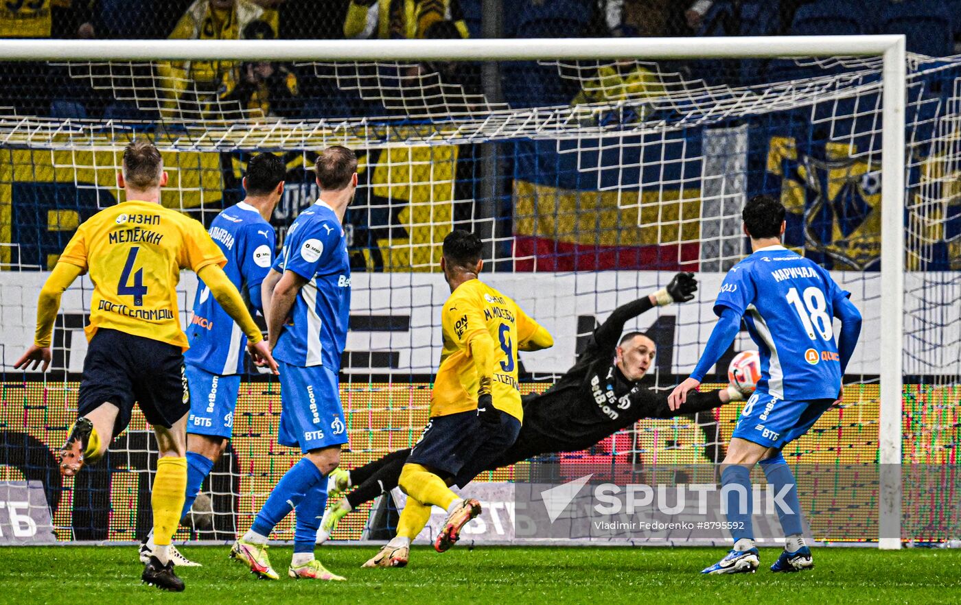 Russia Soccer Premier-League Dynamo - Rostov