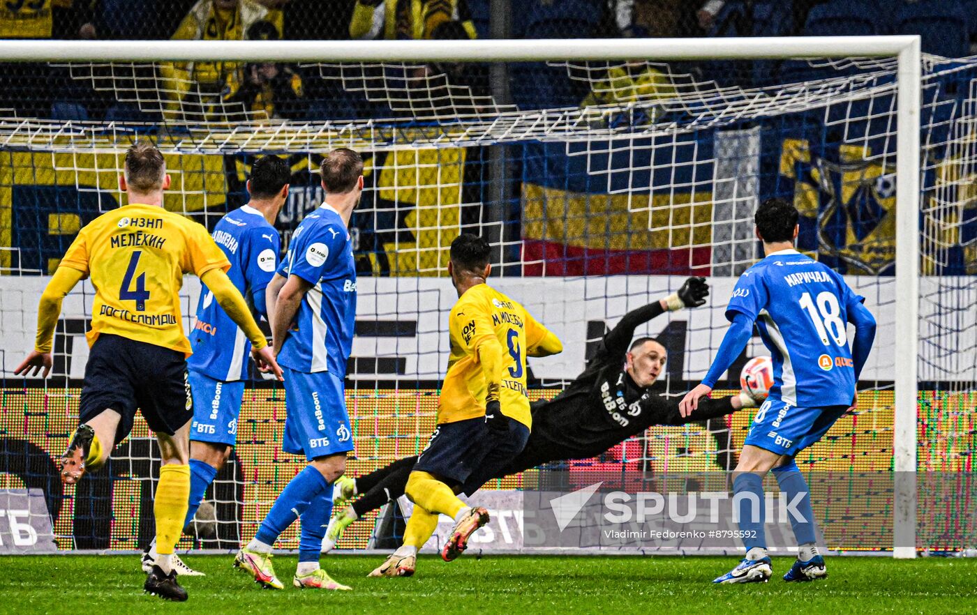 Russia Soccer Premier-League Dynamo - Rostov