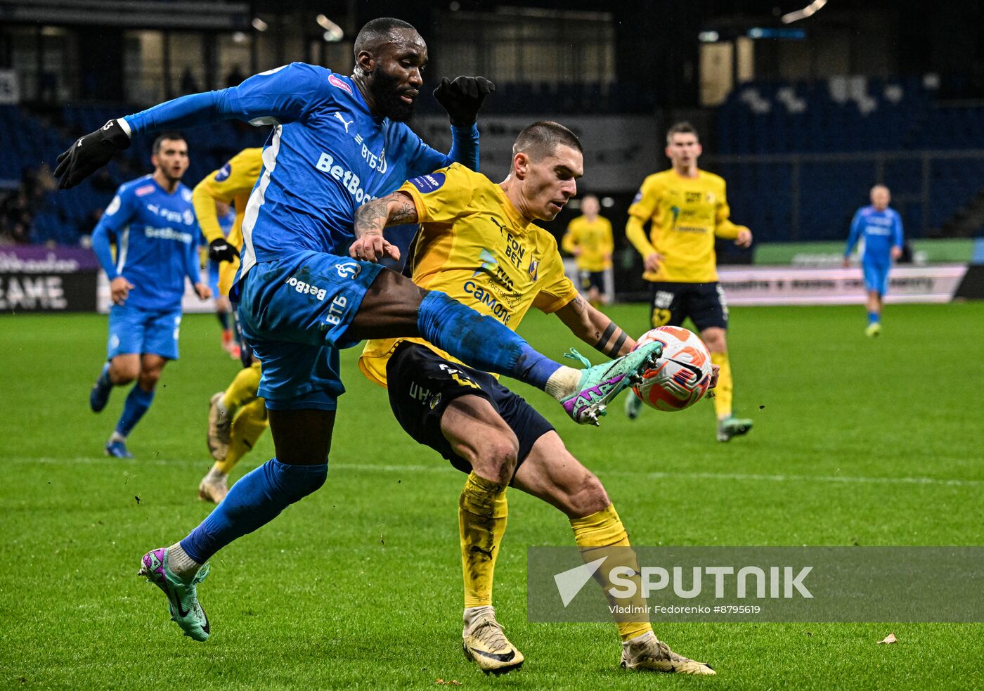 Russia Soccer Premier-League Dynamo - Rostov