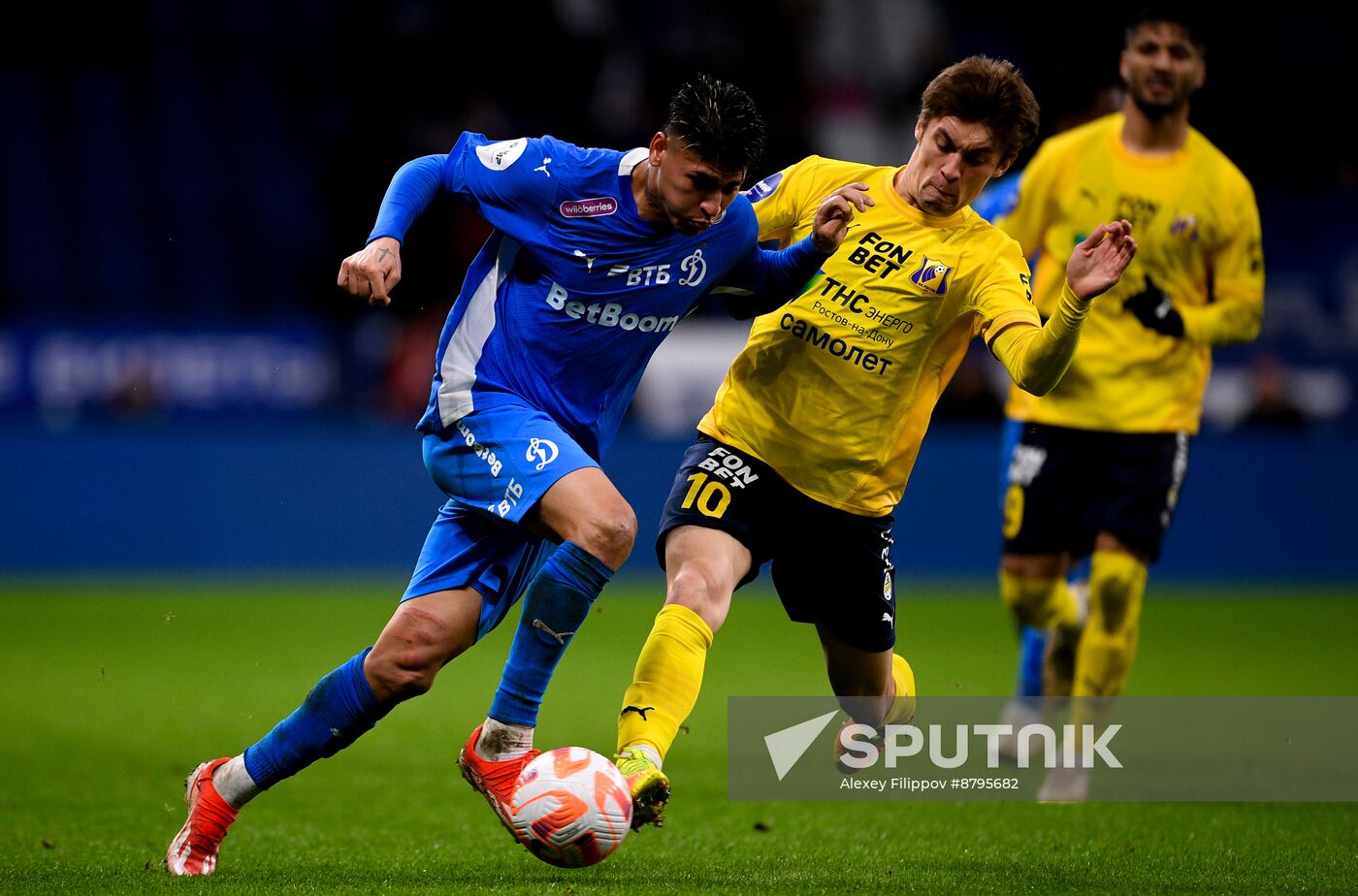 Russia Soccer Premier-League Dynamo - Rostov