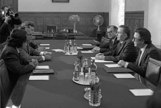 Daniel Ortega visits USSR
