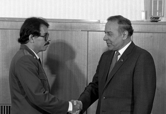 Daniel Ortega visits USSR