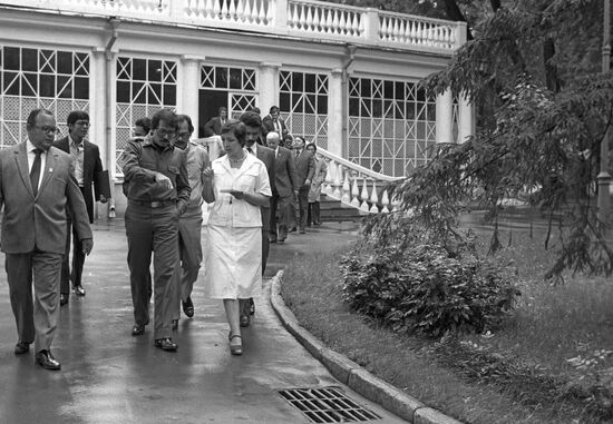 Daniel Ortega visits USSR